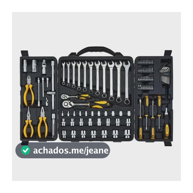 Jogo Multiferramentas Stanley STMT81243-840 110 Peças com Maleta
