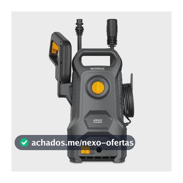 Mondial LAP-04 GY Lavadora de Alta Pressão 1400W + Jato Ajustável