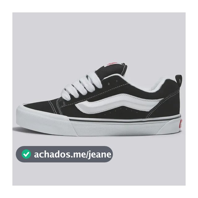 Tênis Vans Knu Skool Unissex Casual Chunky Retrô Anos 90