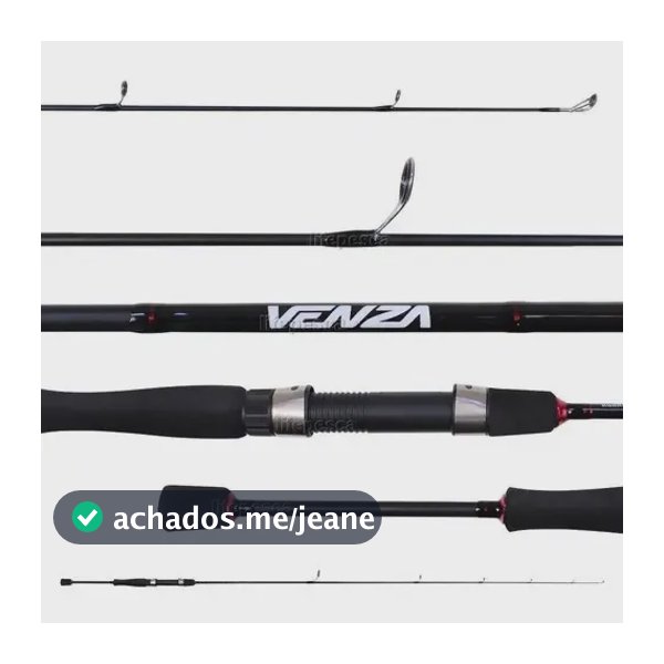Vara P/ Molinete Marine Sports Venza (1,70m) 17lb 1p Carbono Preto