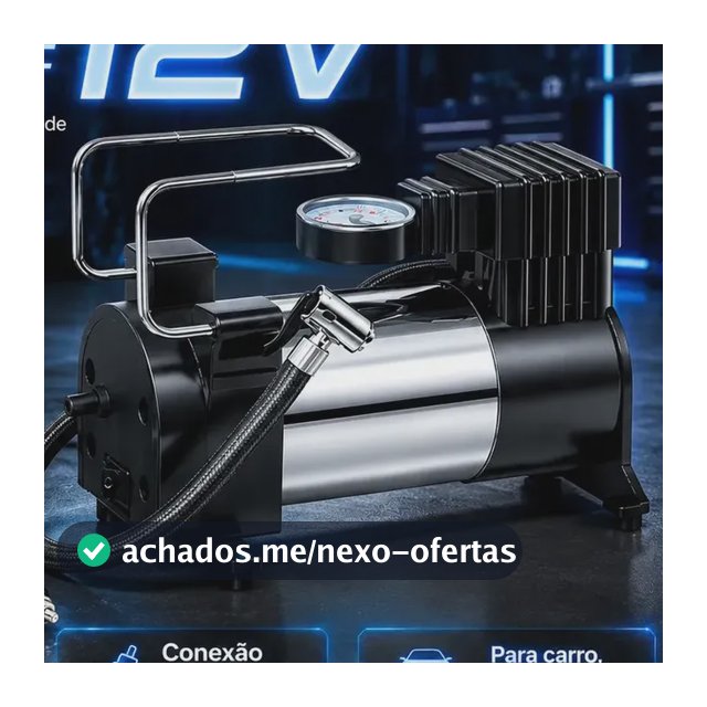 Compressor Portátil Verunto Digital 150psi USB Type-C para Carro e Moto