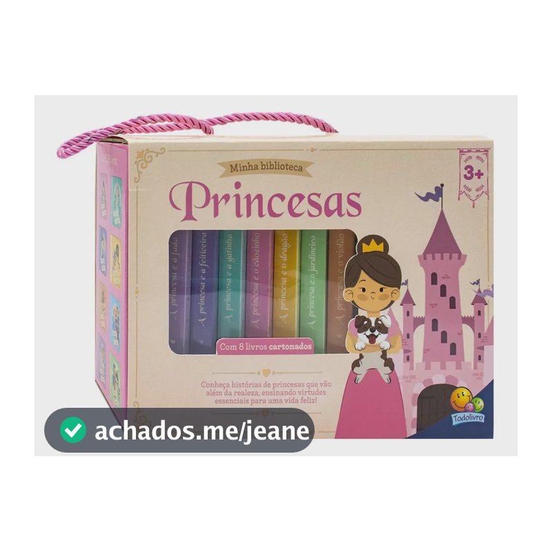 Minha Biblioteca: Princesas - Todolivro - Capa Dura
