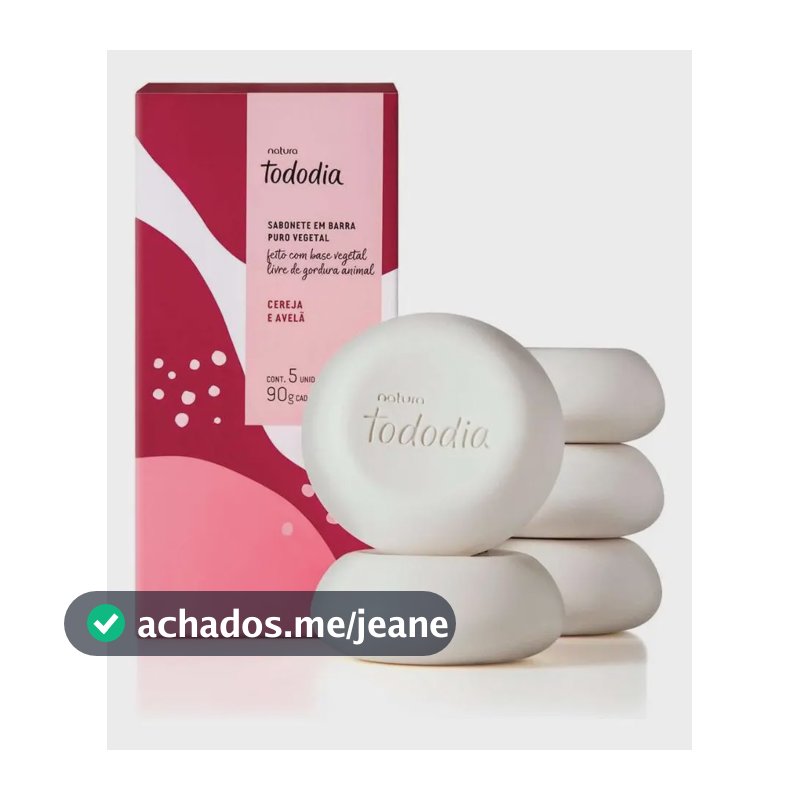 Natura Tododia Cereja e Avelã