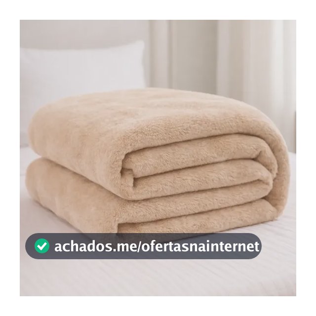 Coberta Manta Soft Casal Microfibra Anti-alérgica Dupla Face