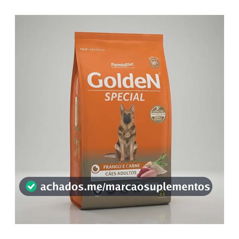 Ração Golden Special Cães Adultos Sabor Frango E Carne 15kg