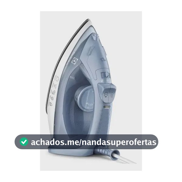 Ferro Elétrico Electrolux 2 em 1 Efficient Azul 220V ESI10