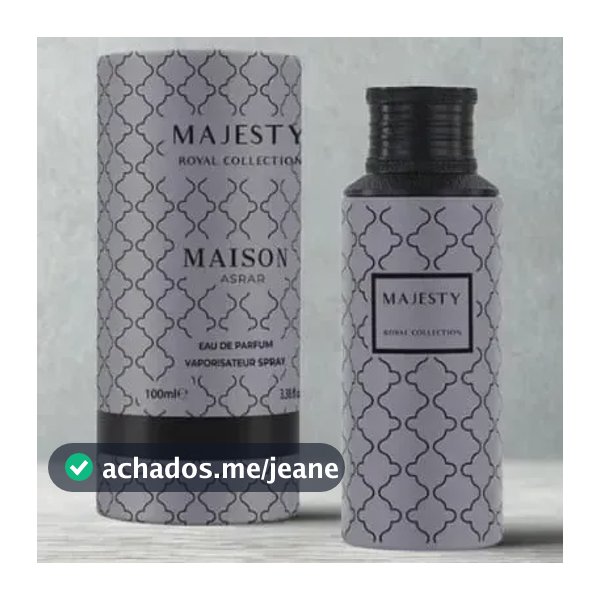 Perfume Árabe Maison Asrar Majesty 100ml Edp