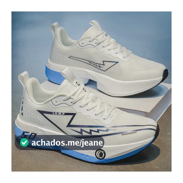 Tênis Esportivo Unissex Com Placa Carbono Embutida
