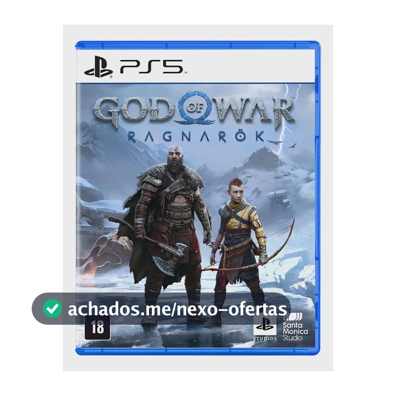 Jogo God Of War Ragnarok Edição Física Playstation 5 Sony