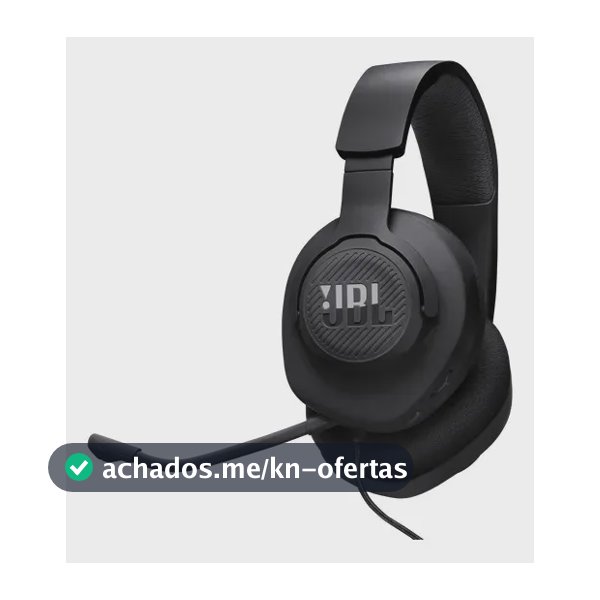 Fone de Ouvido JBL Quantum 100M2 Gamer Over-ear com Microfone Removível para PS4 e PS5