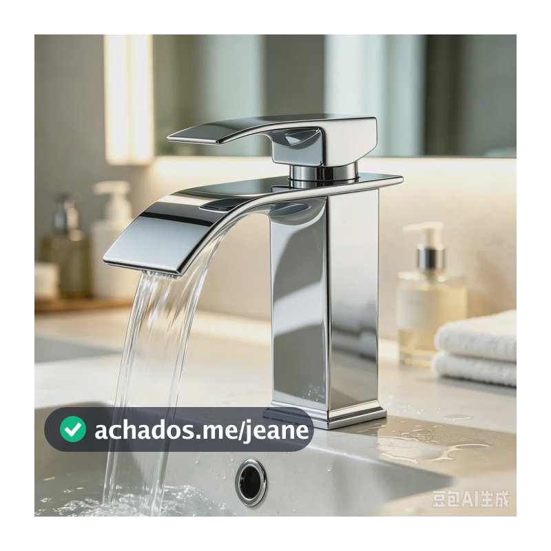Torneira Para Banheiro Monocomando Misturador lavatórios Cor Cromada Acabamento Brilhante 304 Aço Inoxidável Yesop Y-097