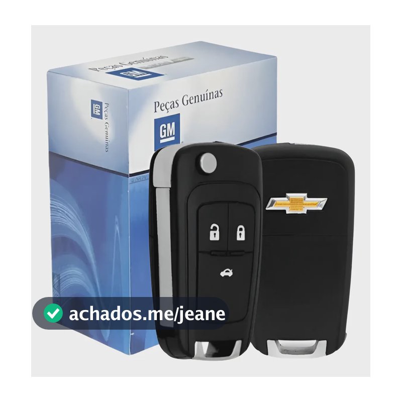 Capa Chave Canivete Onix Prisma Cobalt Cruze 2013/14/15/16