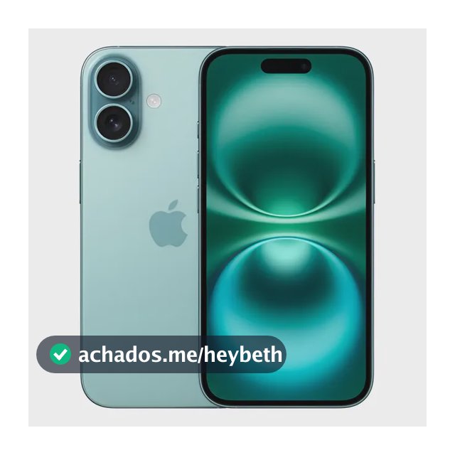 Apple iPhone 16 (128 GB) - Verde-acinzentado