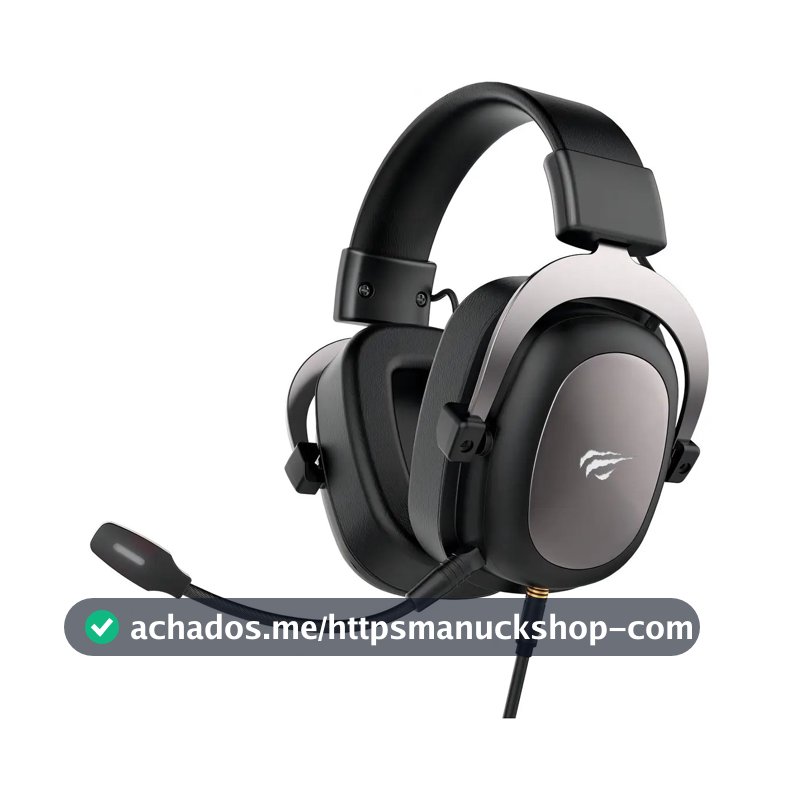 Fone De Ouvido Headset Gamer Havit H2002d P3 Para PS3/PS4/PS5/XBOX/PC Cor Preto