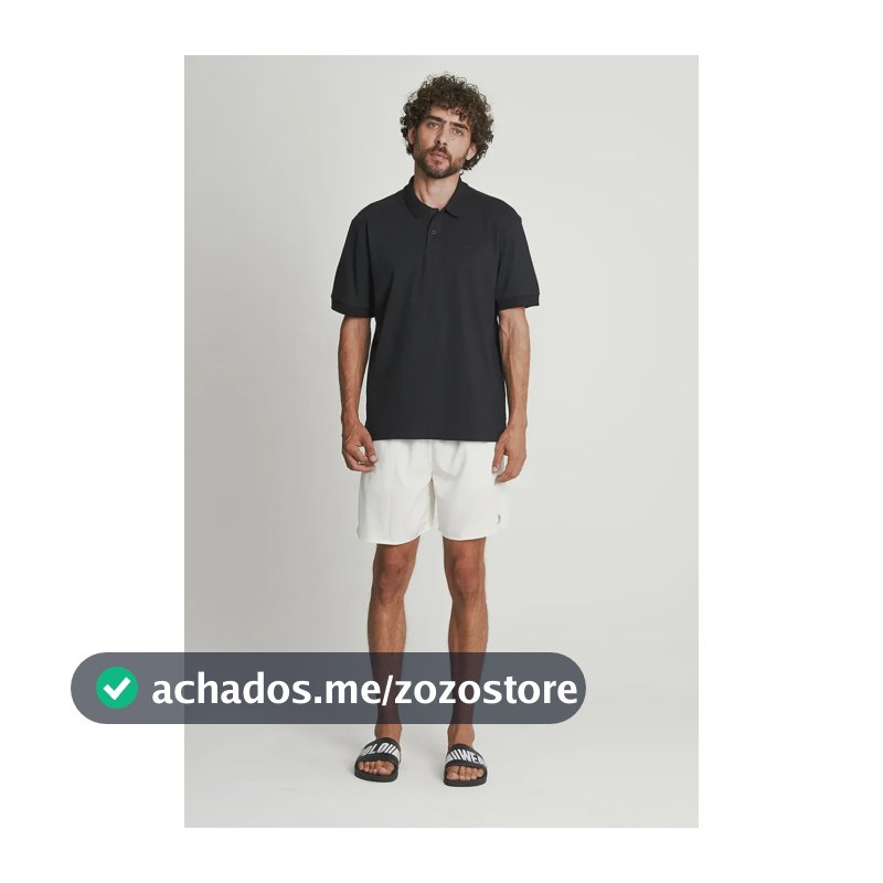 Short Vôlei Masculino Polo Wear Branco G