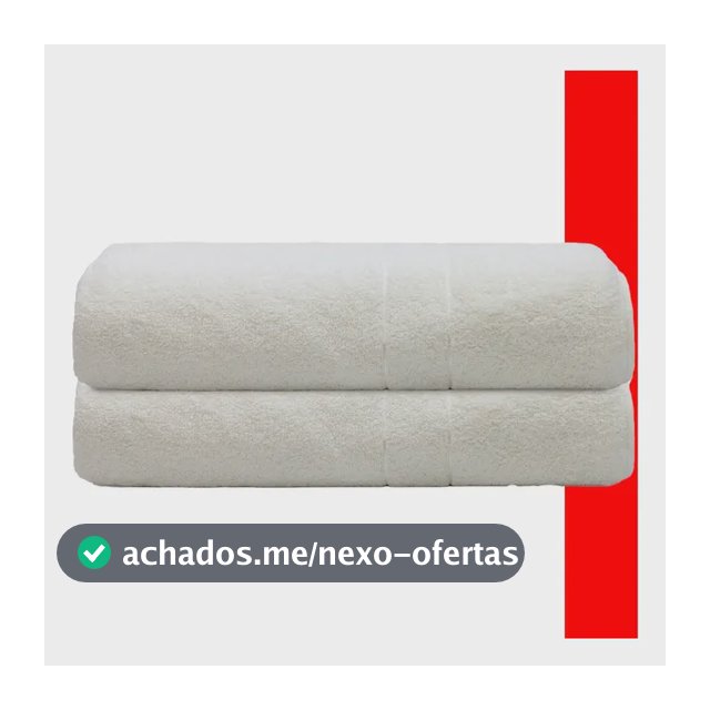 Kit 2 Toalhas De Banho Gigante Galaxy Camesa 75x150 400g/m2 Branco Listras