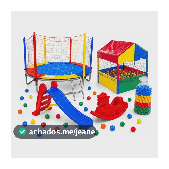 Playground Infantil Rotoplay Pula Pula+escorrega+gangora+pb