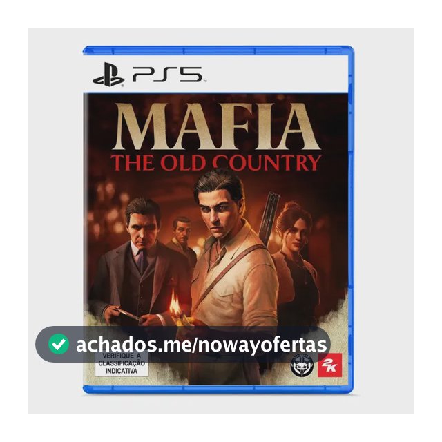 Jogo Mafia The Old Country para PlayStation 5 Mídia Física