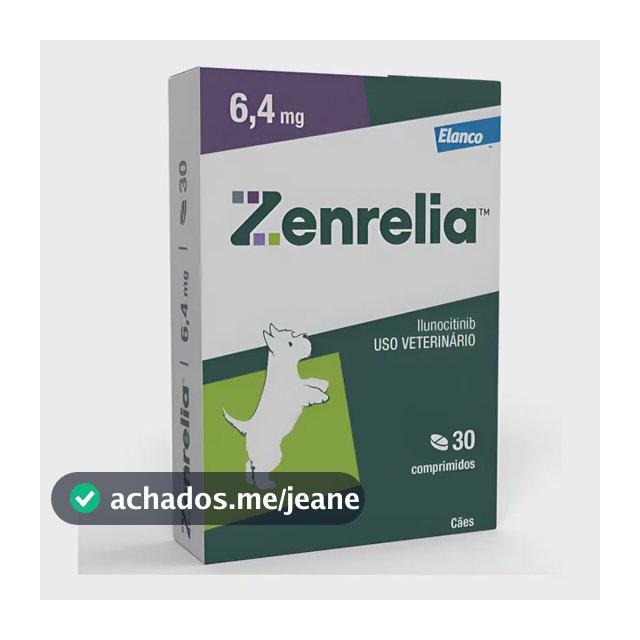 Zenrelia Antialérgico Para Dermatite E Coceiras 6,4mg 30comp Violeta-escuro