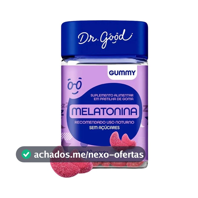 Dr Good Melatonina Fini Melatonina em Gomas
