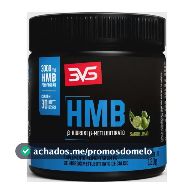 Hmb 3000mg Fórmula Com Máxima Pureza - Sabor Limão - 30 doses