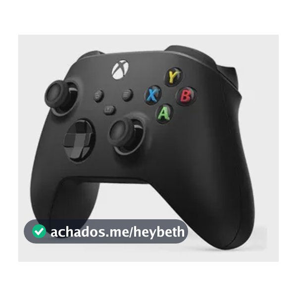 Controle Xbox Preto + Cabo Usb-c Carbon Black