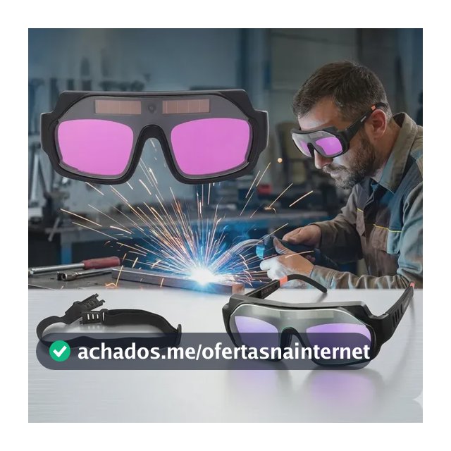 Óculos De Solda Para Soldador Com Escurecimento Automático