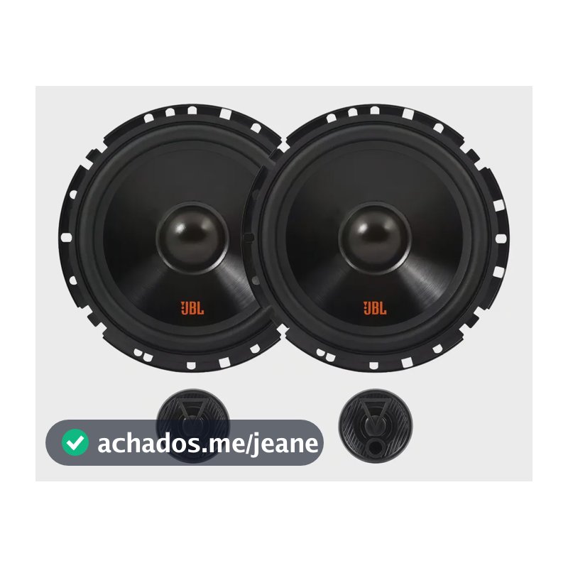 Kit Duas Vias 6 Polegadas Alto Falantes Jbl Flex 4 110w Rms Cor Preto