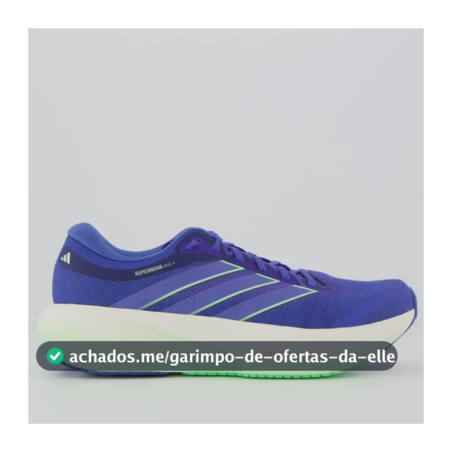 Tênis adidas Supernova Rise 3 Azul Azul - 41 Br