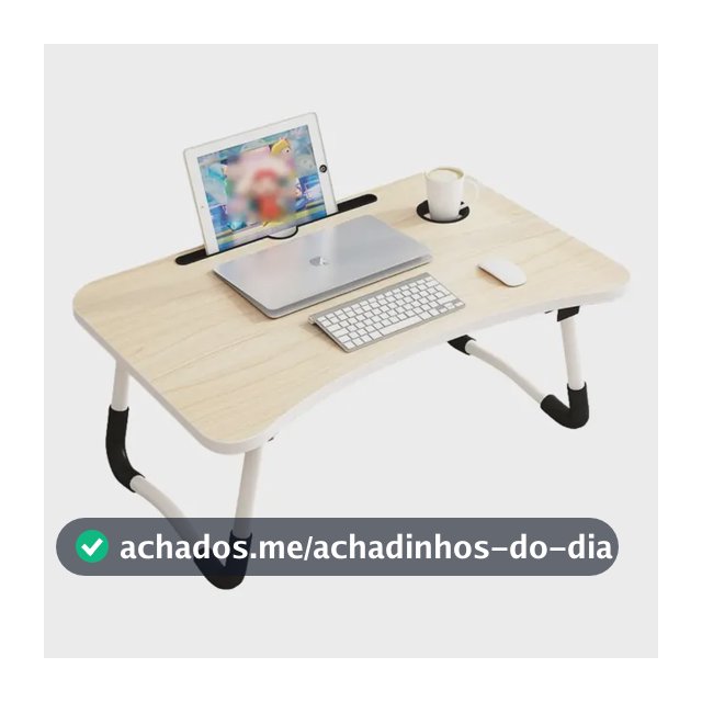 Mesa Portátil Dobrável P Notebook  Home Office Cama Refeição