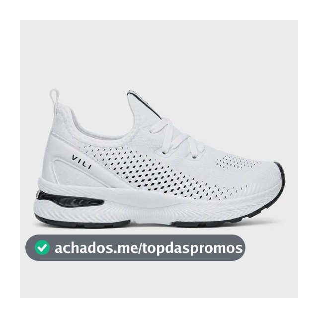 Tênis Branco Feminino Vili Para Caminhada Academia Treino