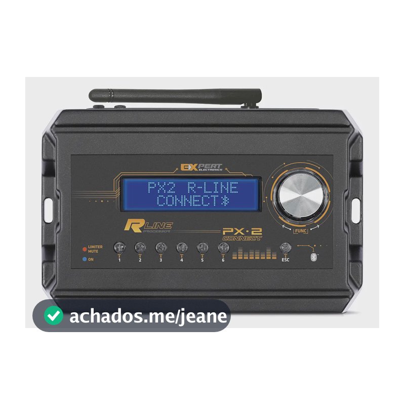 Crossover Processador Expert Px2 R-line Bluetooth 6 Canais