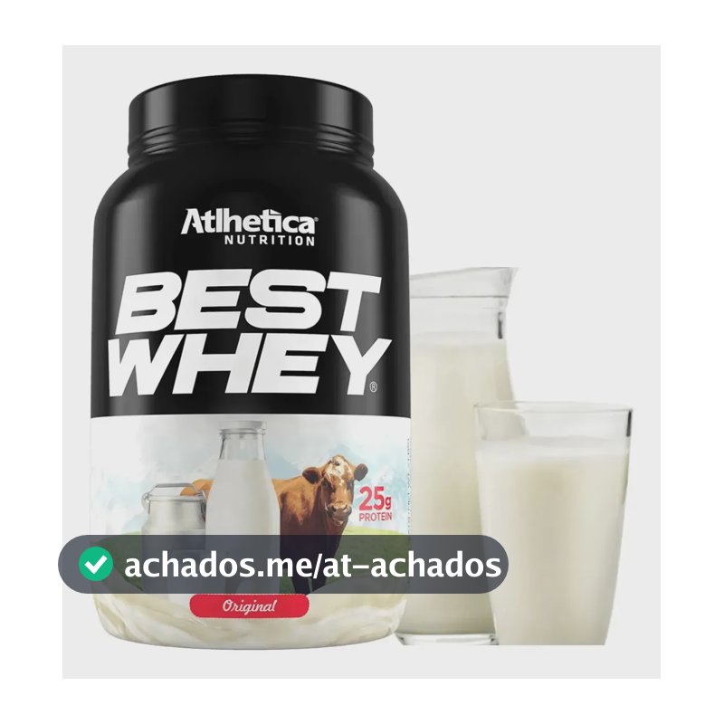 Whey Protein Atlhetica Best 900g Toddy - Proteína Em Pó Sabor