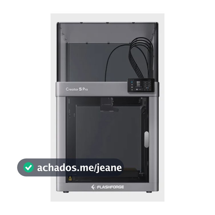 Impressoras 3d Flashforge Creator 5 Pro De 4 Cabeçalhos Cinza