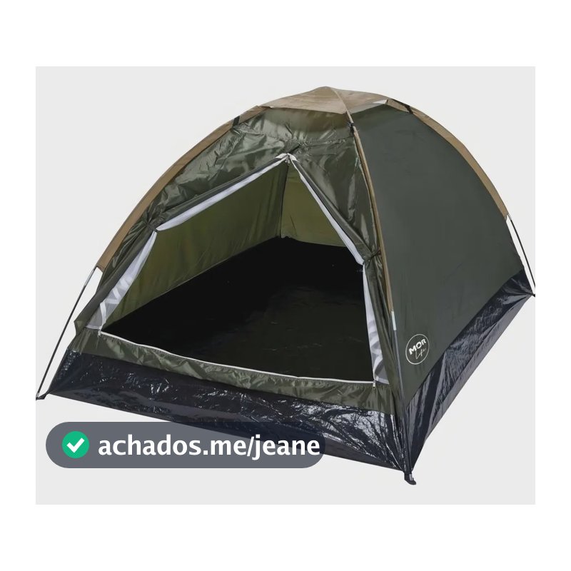 Barraca Acampamento Mor Iglu 2 Camping 2 Pessoas Verde