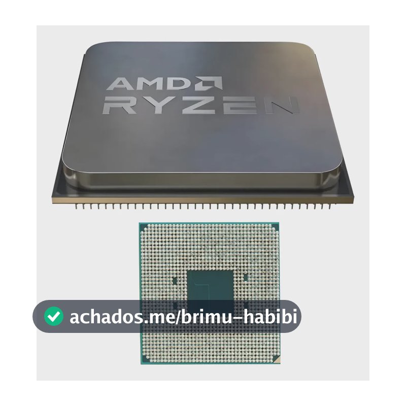 Processador Amd Ryzen 5 5500 Am4 3.6ghz 6c 12t Cache 19mb