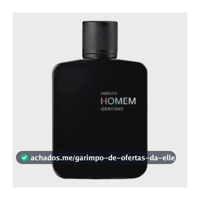 Natura Deo Parfum Homem Identidad Masculino - 100ml