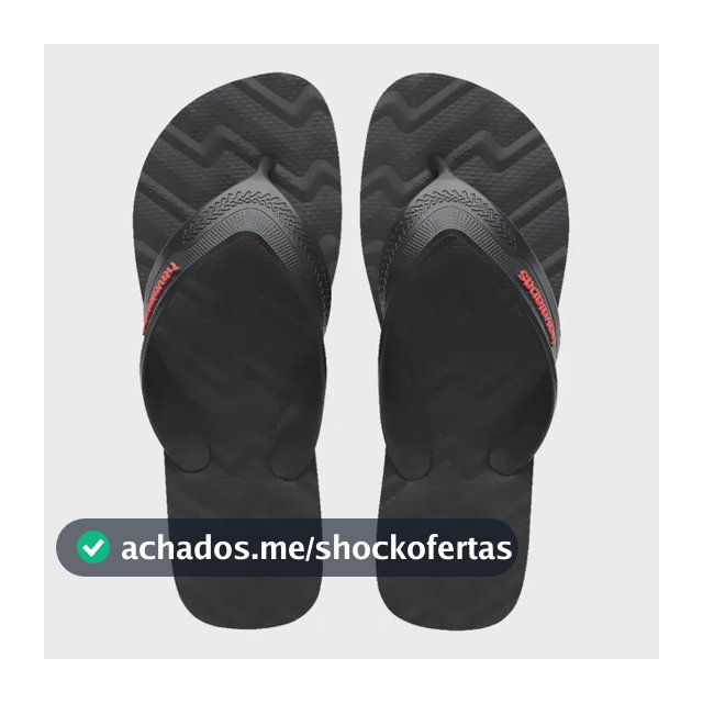 Chinelo Havaianas Masculino Track Waves Lançamento Preto