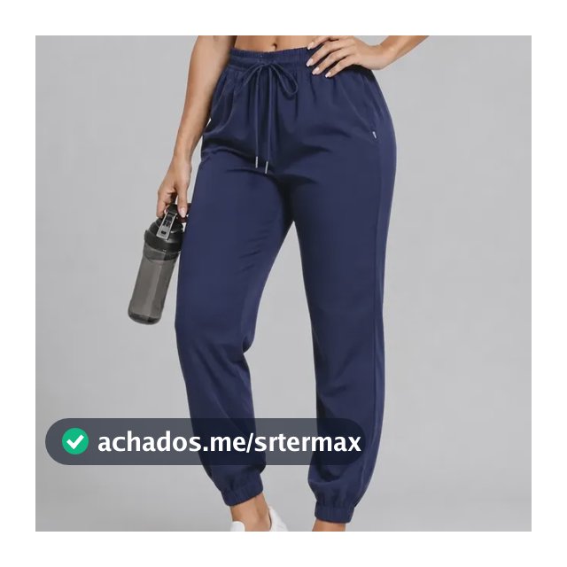 Calça Jogger Tactel Soltinha Moda Fitness Joggings Esportiva