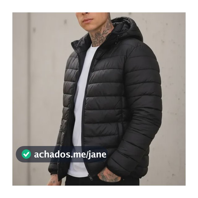 Jaqueta Casaco Puffer De Frio Blusa Impermeável Inverno