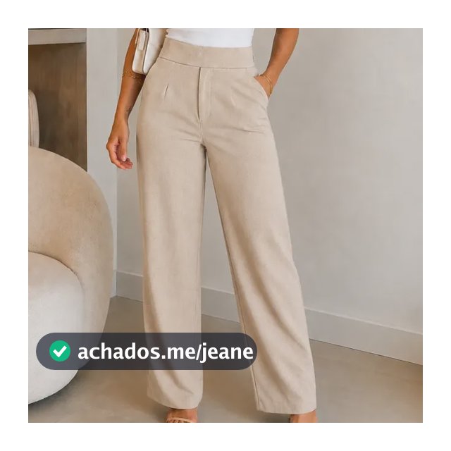 Calça Pantalona Marrant Feminina Maria Moda Bonita