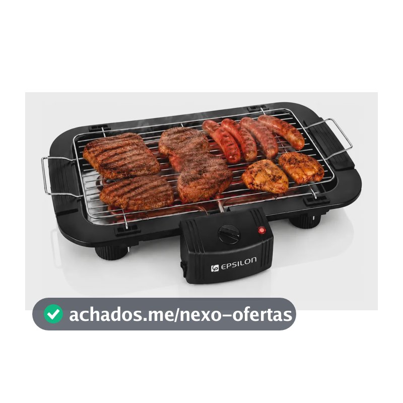 Eps-3091 Churrasqueira Elétrica Sem Fumaça Grill Ajuste de temperatura Epsilon