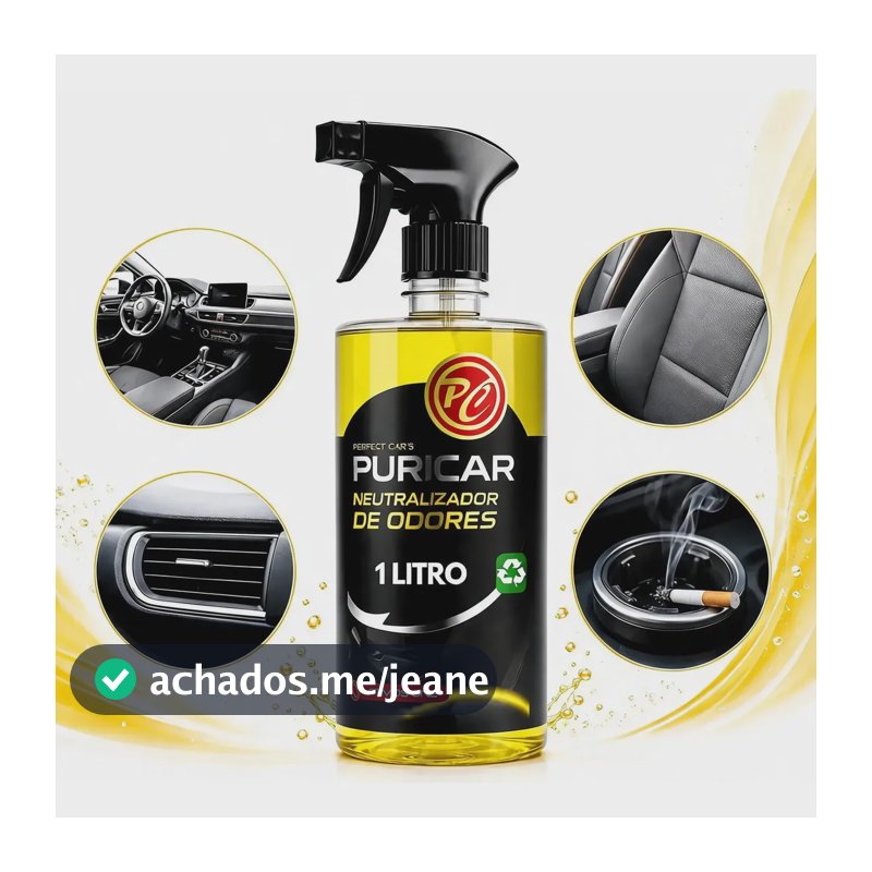 Neutralizador De Odores Automotivo Spray Cigarro Mofo Pet 1l