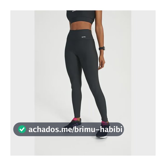 Legging Feminina Fitness Darkness Preta