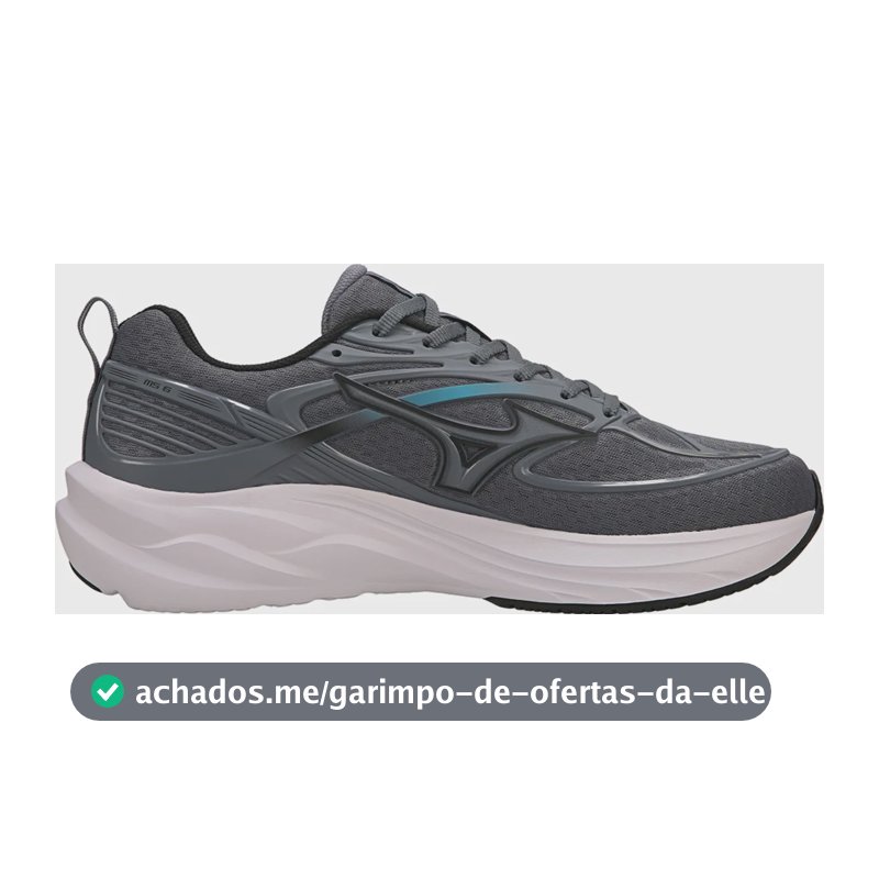Tênis De Corrida Masculino E Feminino Space 6 Mizuno Steel1 Liso 40