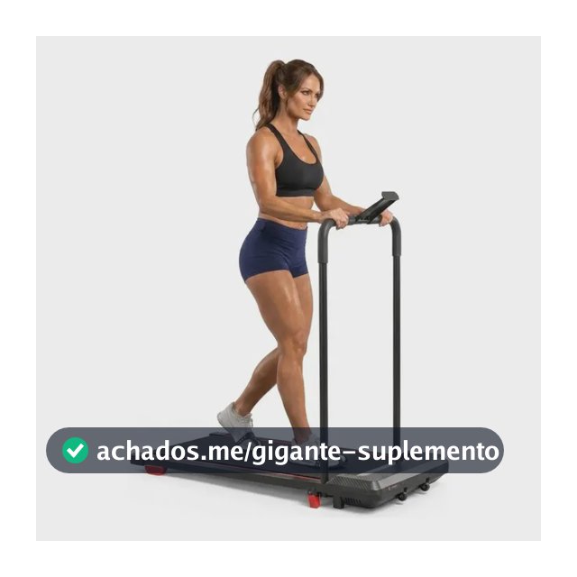 Esteira Ergométrica Elétrica Dobrável Residencial Cardio Preto 127/220v
