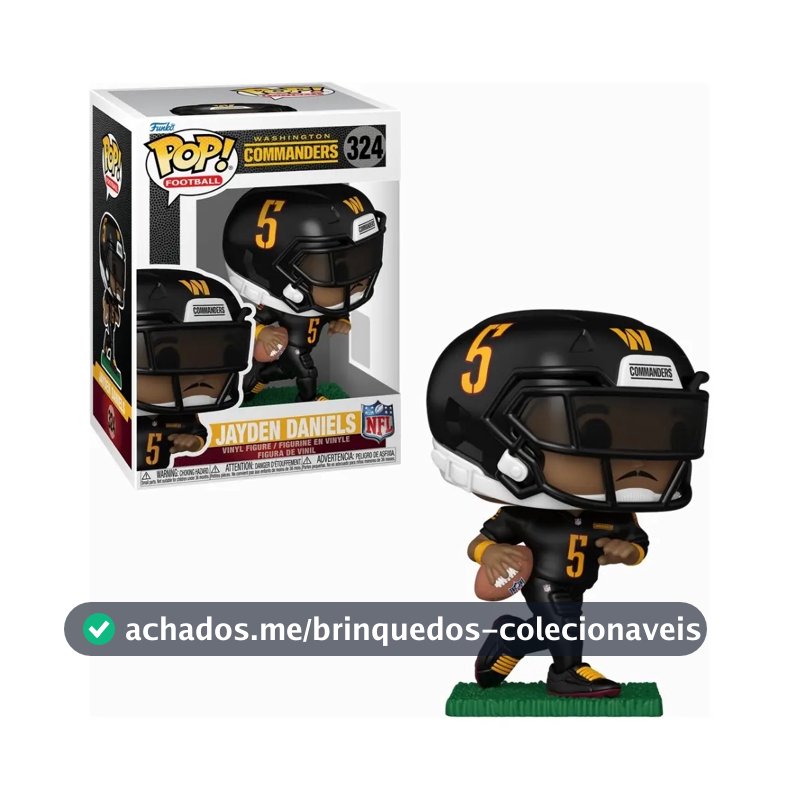 Boneco Funko Pop! Nfl Commanders - Jayden Daniels