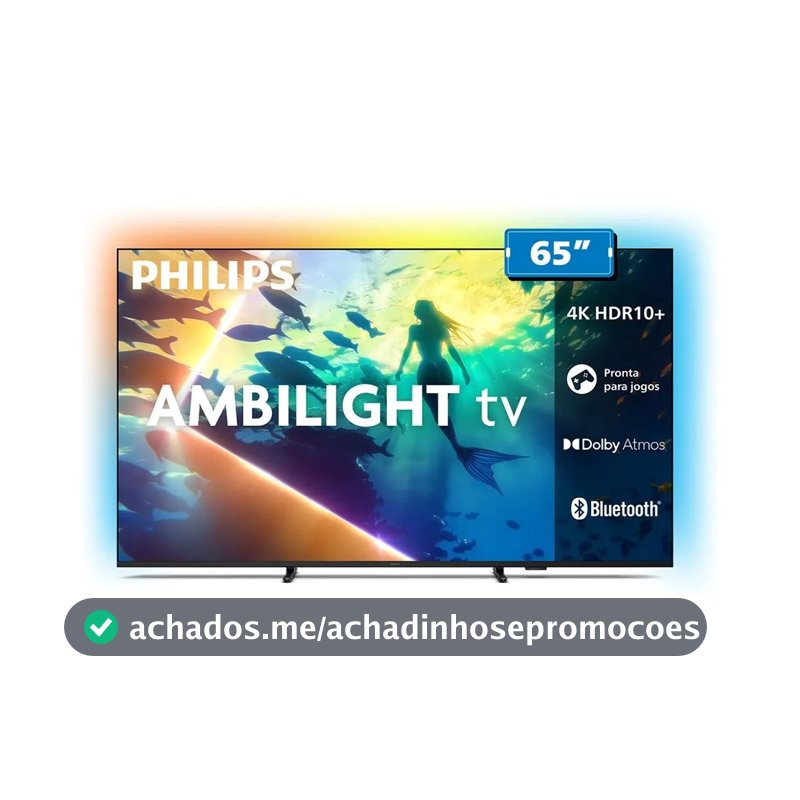 Smart Tv Lcd Led 65 Philips 65pug8100/78 4k Uhd Wi-fi + Blu