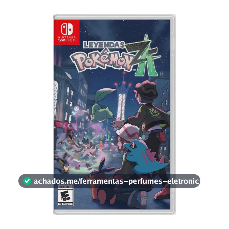 Pokemon Legends Z-a Switch Midia Fisica