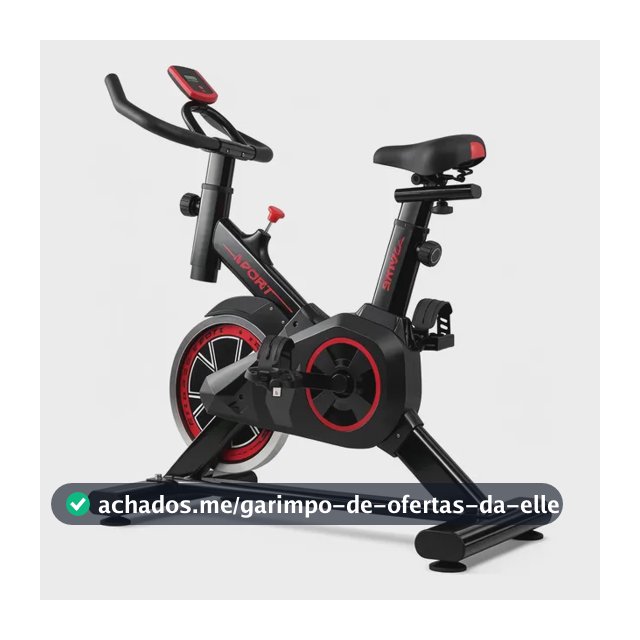 Bicicleta Ergométrica Spinning Bike Ergométrica It's X11 Bicicleta Ergométrica Preto/vermelho
